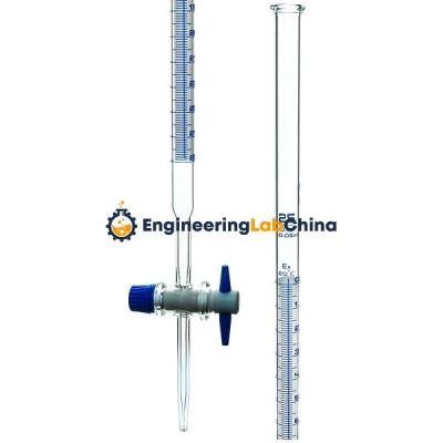 School Lab Glassware Burettes