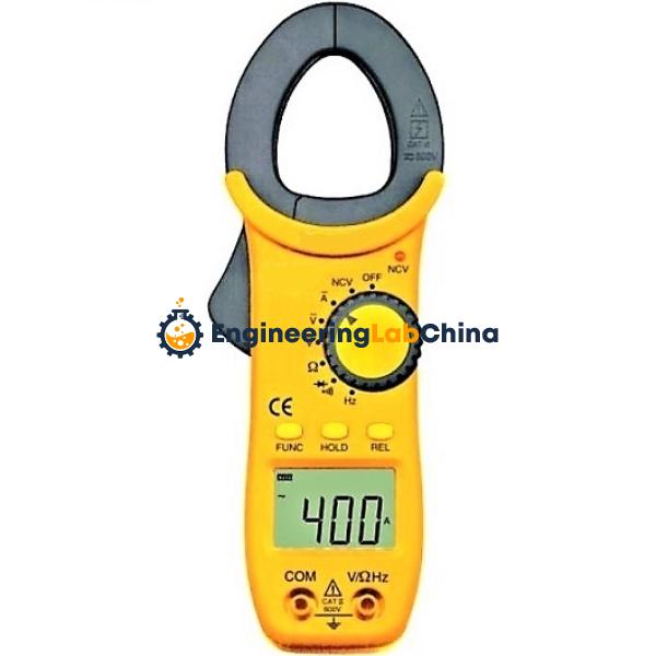 3 1/2 Digit 2000 Count 400A AC Autoranging Digital Clampmeter