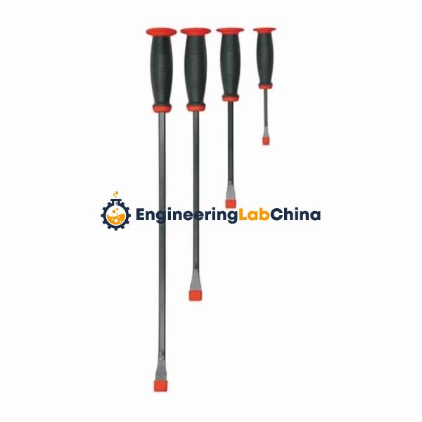 4pcs Go-Through Pry Bar Set