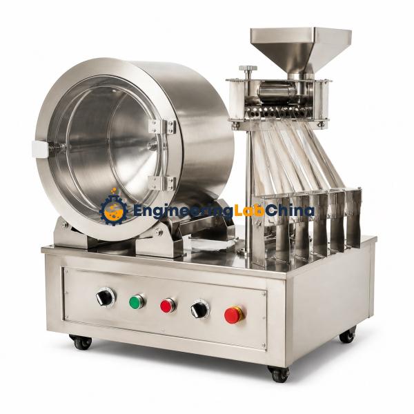 Capsule Polishing and Sorting Machine