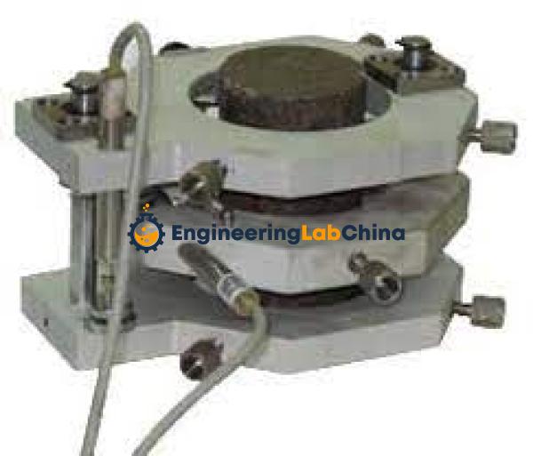 Combined Electronic Axial Compressometer and Lateral Extensometer for Nx size Sample