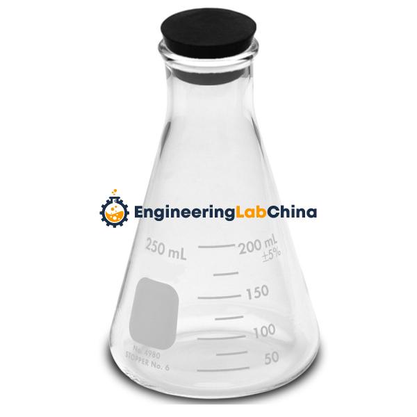 Conical Flask with Rubber Stopper Suppliers in China