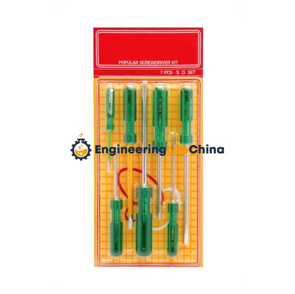 Consisting of 7 Screw Driver