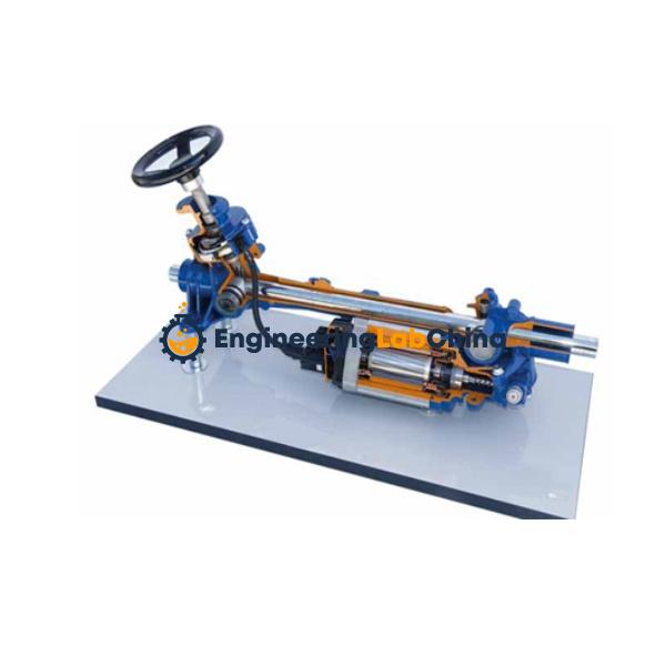 Cut Model of Common Rack And Pinion Steering