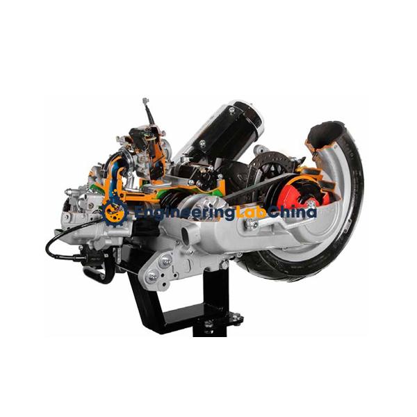 Cut Section Model of Four Stroke Petrol Engine