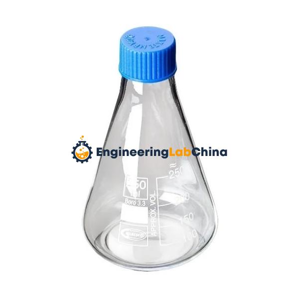 Flask Erlenmeyer with Screw Cap Suppliers in China