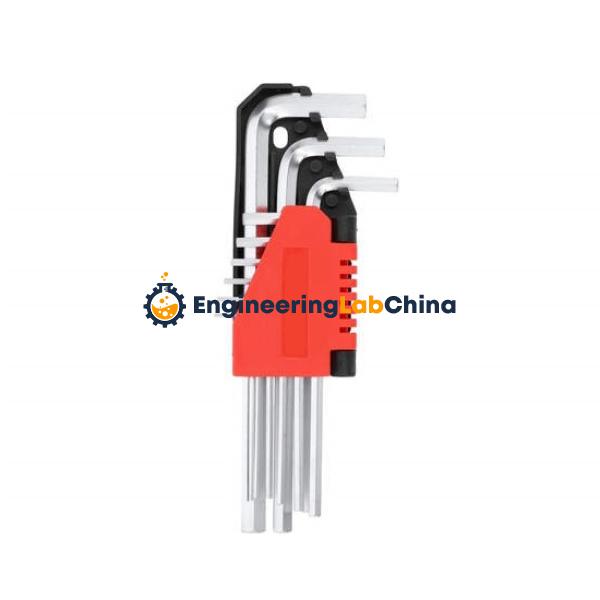 Hex Key 9pcs 1,5-10mm Crv