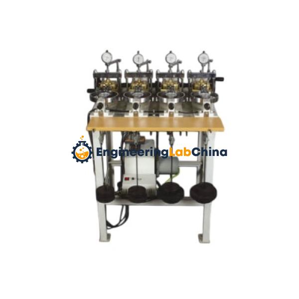 Quadruplex Strain Controllde Direct Shear Apparatus