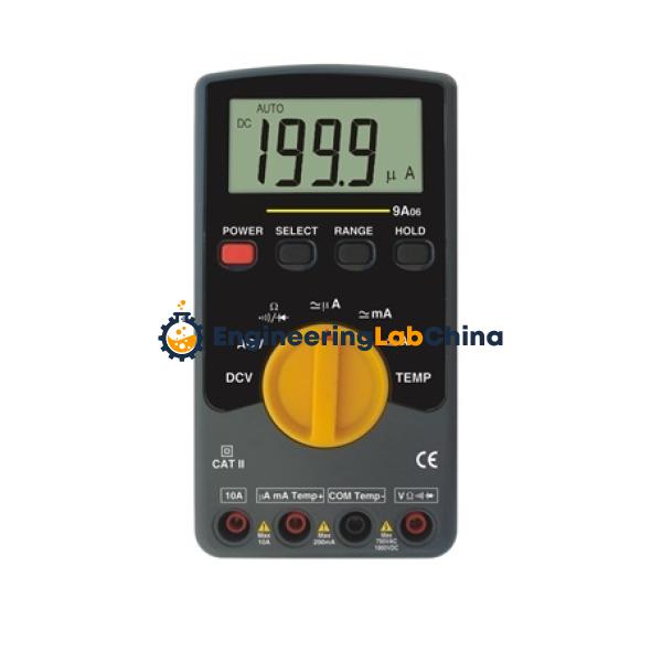 Small 3 1/2 Digit / 2000 Count 400A AC Autoranging Digital Clampmeter