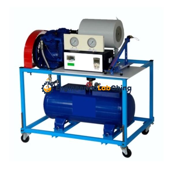 Two Stage Air Compressor Test Set Air Cooled