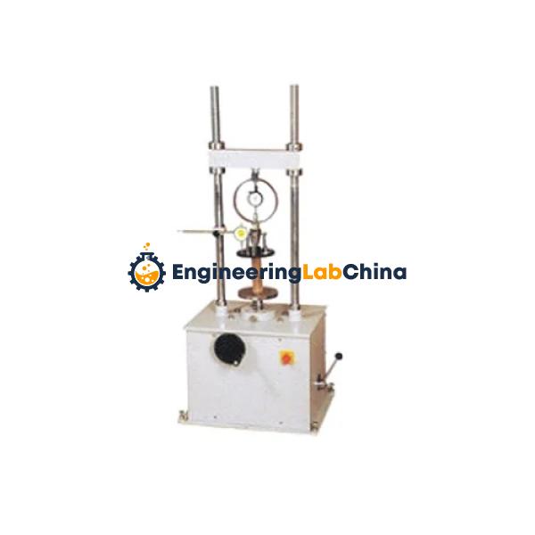 Unconfined Compression Apparatus Motorized Proving Ring Type