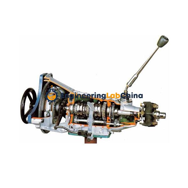 Working Model of Gear Box with Clutch