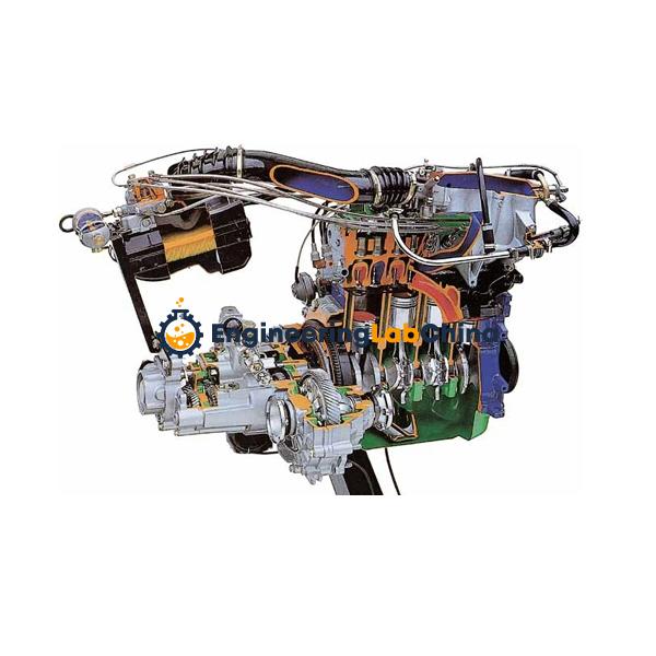 Working Model of MPFI Petrol Engine