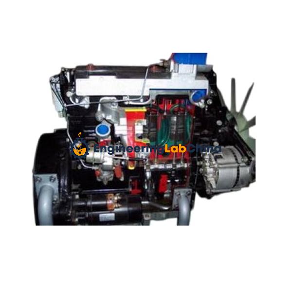 Working Model of 4 Cylinder 4 Stroke Ci Engine and Gear Box